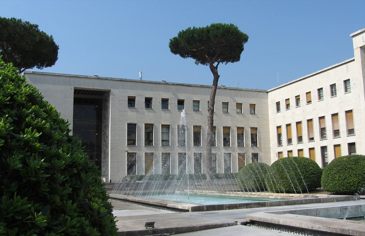 Palazzo Uffici, sede di EUR SpA (Roma - Eur)