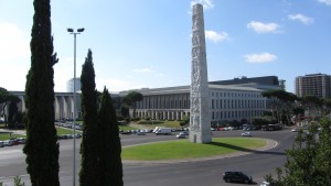 Obelisco a Guglielmo Marconi (proprietà di EUR SpA)